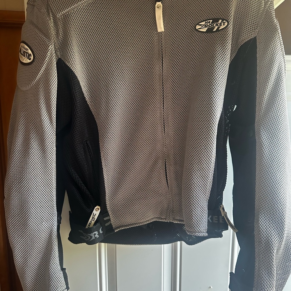 Joe Rocket Gray and Black Mesh Jacket